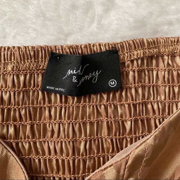 Satin Leopard Print Corset Top - Picture 4 of 10